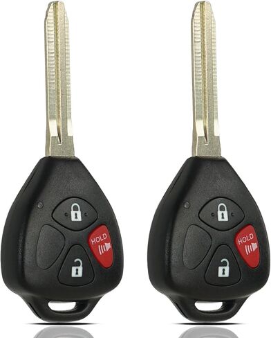 MechanMagic Key Fob Replacement Fits for Toyota Yaris 2007-2013 / Scion TC XD IQ 2005-2013 (MOZB41TG 2584A-B41TG) Keyless Entry Remote Control 4D67 Dot Chip (Set of 2) in Saudi Arabia
