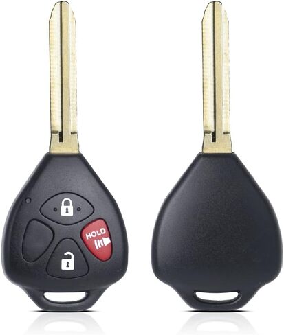 MechanMagic Key Fob Replacement Fits for Toyota Yaris 2007-2013 / Scion TC XD IQ 2005-2013 (MOZB41TG 2584A-B41TG) Keyless Entry Remote Control 4D67 Dot Chip (Set of 2) in Saudi Arabia