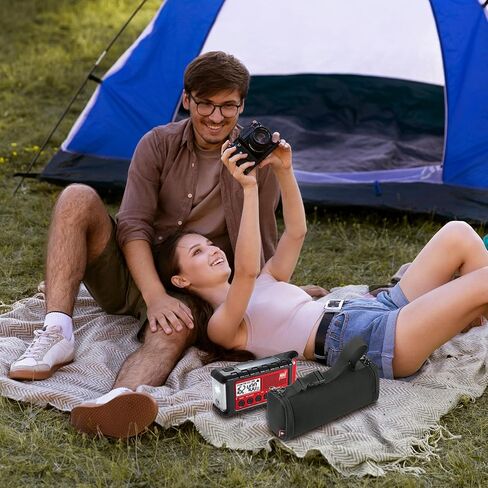 TXEsign Carrying Bag Storage Case Compatible with Midland ER210/ER310/ER300 Emergency Crank Weather AM/FM Radio, Protective Bag Emergency Radio Organizer Container Pouch (Case Only) in Saudi Arabia