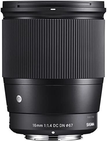Sigma 16mm f/1.4 DC DN Contemporary Lens for Sony E with Buzz Photo Pro Bundle in Saudi Arabia