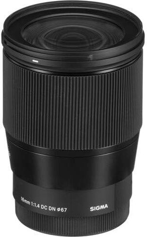 Sigma 16mm f/1.4 DC DN Contemporary Lens for Sony E with Buzz Photo Pro Bundle in Saudi Arabia