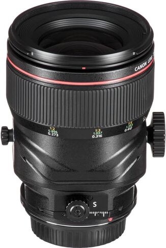 عدسة كانون TS-E 50 مم f/2.8L ماكرو قابلة للإمالة | سلسلة L-Series Prime مع التحكم في المنظور والتركيز البؤري القريب | مثالي للتصوير المعماري والاستوديو (2273C002) + حقيبة كتف + بطاقة سعة 64 جيجابايت in Kuwait