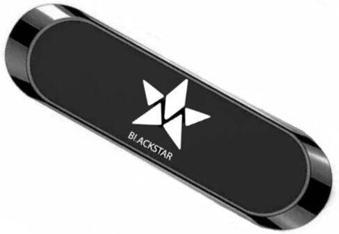 Blackstar MX1 Magnetic Phone Holder – Strong Car/Bike Mount Stand - Compatible with All Smartphones Incompatible in Saudi Arabia