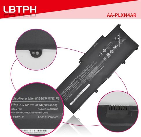 AA-PBXN4AR AA-PLXN4AR Compatible Laptop Battery Replacement for Samsung 900X3B 900X3C 900X3D 900X3E 900X3F NP900X3B NP900X3C NP900X3C-A01CN NP900X3D NP900X3E NP900X3F NP900X3G Series 7.5V 44Wh in Saudi Arabia