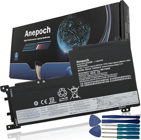 L19M3PF6 استبدال بطارية الكمبيوتر المحمول لينوفو Ideapad 5-15IIL05 5-15ARE05 5-15ITL05 5-15ARE05 5 15IAL7 5 15ABA7 Series 82SG L19M4PF1 L19L4PF1 L19C4PF1 L19D3PF3 L19C3PF4 11.52V 57Wh in Kuwait