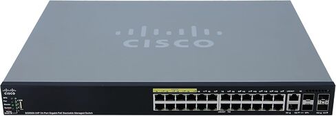 Cisco Small Business SG550X-24P-K9 محول PoE قابل للتكديس ذو 24 منفذًا (متجدد) in Kuwait