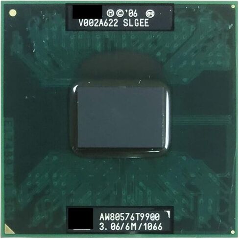 معالج وحدة المعالجة المركزية c 2 Duo T9900 SLGEE 3.0 جيجا هرتز ثنائي النواة ثنائي الخيط 6 متر 35 واط مقبس P in Saudi Arabia