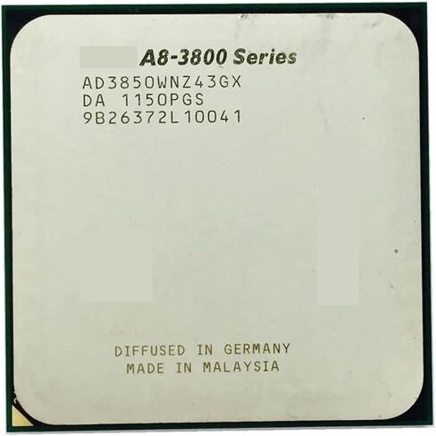 معالج وحدة المعالجة المركزية A8-Series A8-3850 A8 3850 2.9 جيجا هرتز رباعي النواة AD3850WNZ43GX مقبس FM1 in Saudi Arabia