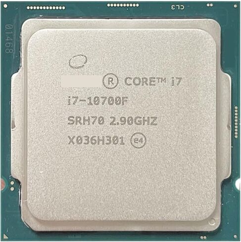 c I7-10700F I7 10700F 2.9 جيجا هرتز ثماني النواة 16 موضوع معالج وحدة المعالجة المركزية L2 = 2 متر L3 = 16 متر 65 واط LGA 1200 in Saudi Arabia
