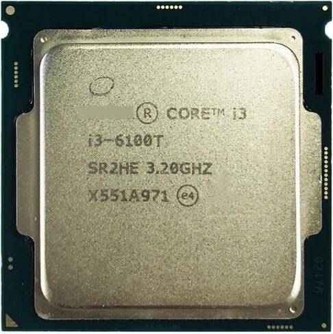 c I3-6100T I3 6100T 3.2 GHz Dual-Core Quad-Thread CPU Processor 3M 35W LGA 1151 in Saudi Arabia