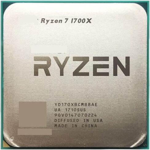 R 7 1700X R7 3.4 GHz Eight-Core Sixteen-Thread CPU Processor YD170XBCM88AE Socket AM4 in Saudi Arabia