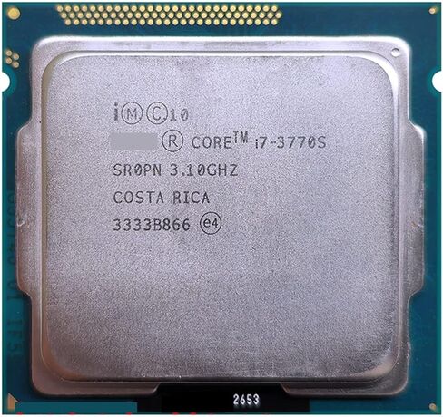c I7-3770S I7 3770S 3770 S 3.1 جيجا هرتز رباعي النواة ثماني النواة 65 واط معالج وحدة المعالجة المركزية LGA 1155 in Saudi Arabia