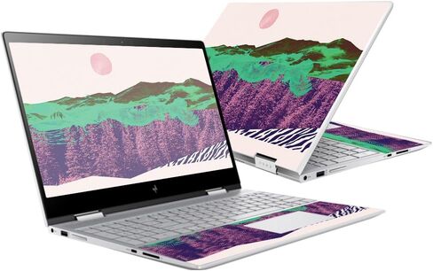 MightySkins Skin Compatible with HP Envy x360 15" (2017) - Lost Track | Protective, Durable, and Unique Vinyl Decal wrap Cover | Easy to Apply, Remove, and Change Styles | Made in The USA in Saudi Arabia