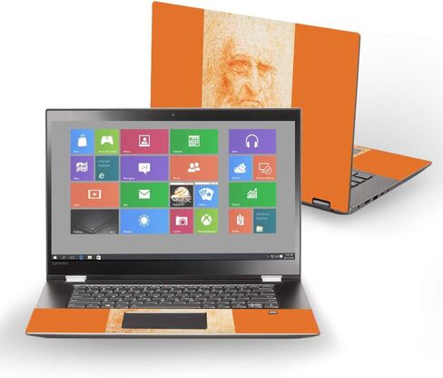 جلد MightySkins متوافق مع Lenovo Flex 5 14 "(2017) - صورة رجل الطباشير الأحمر | غطاء لاصق من الفينيل واقٍ ومتين وفريد ​​من نوعه | سهل التطبيق والإزالة وتغيير الأنماط | صنع في الولايات المتحدة الأمريكية in Kuwait