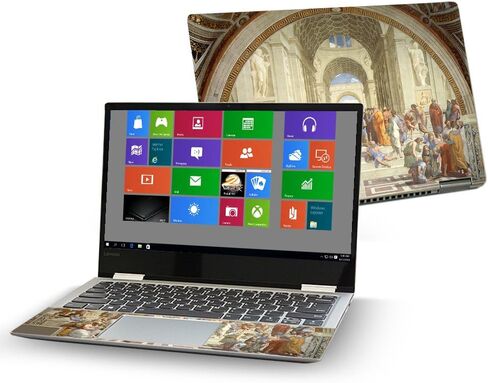 MightySkins Skin متوافق مع Lenovo Yoga 720 13 "(2017) - مدرسة أثينا | غطاء ملتف من الفينيل واقٍ ومتين وفريد ​​من نوعه | سهل التطبيق والإزالة وتغيير الأنماط | صنع في الولايات المتحدة الأمريكية in Saudi Arabia