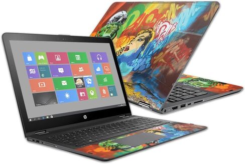 غلاف MightySkins متوافق مع HP Envy x360 15z 15" (2016) - استحواذ الهيكل العظمي | غطاء ملتف من الفينيل واقٍ ومتين وفريد ​​من نوعه | سهل التطبيق والإزالة وتغيير الأنماط | صنع في الولايات المتحدة الأمريكية in Saudi Arabia
