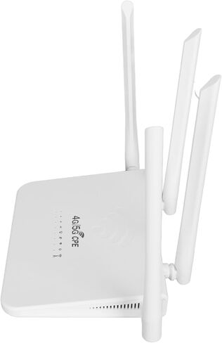 راوتر لاسلكي 4G LTE، نقطة اتصال WiFi متنقلة بسرعة 300 ميجابت في الثانية مع 4 هوائيات 5dBi، وفتحة بطاقة SIM لآسيا (قابس الولايات المتحدة) in Kuwait