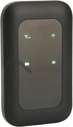 راوتر واي فاي متنقل H806 4G LTE، نقطة اتصال إنترنت محمولة عالية السرعة لسفر الأعمال في السيارة، مع فتحة بطاقة SIM تدعم 10 مستخدمين وبطارية 2100 مللي أمبير في الساعة in Kuwait