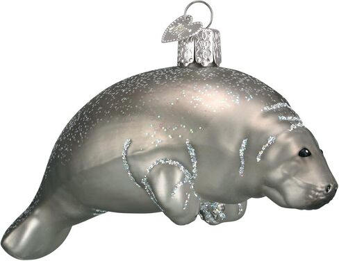 Old World Christmas Mermaid Glass Blown Ornament for Christmas Tree, Handcrafted Holiday Decoration, Fantasy Collection in Saudi Arabia