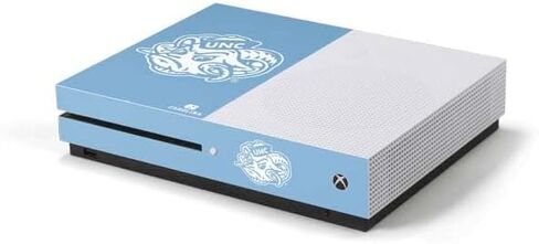 ملصق Skinit المخصص للألعاب متوافق مع وحدة تحكم Xbox One S - تصميم تميمة مرخص رسميًا من كلية نورث كارولينا in Kuwait
