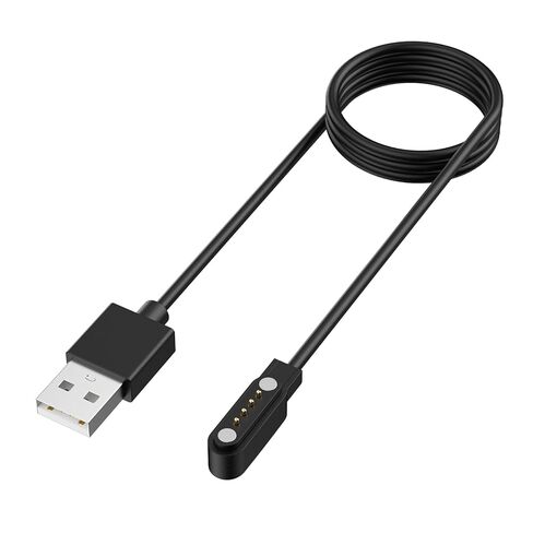 كابل شحن مغناطيسي بديل من Meliya لسماعات التوصيل العظمي، سلك شاحن USB لسماعات الرأس ذات التوصيل العظمي للواجهة ذات 4 سنون والساعات الذكية، تباعد دبوس الاتصال 7.62 مم in Kuwait