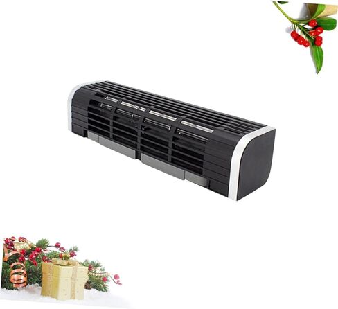 NUOBESTY Laptop Cooler with Adjustable Cooling Rack and Holder Portable Desktop Fan for Efficient Heat Dissipation Silent Operation Easy Installation for Laptops and Tablets Black in Saudi Arabia