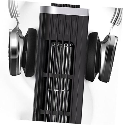 NUOBESTY Laptop Cooler with Adjustable Cooling Rack and Holder Portable Desktop Fan for Efficient Heat Dissipation Silent Operation Easy Installation for Laptops and Tablets Black in Saudi Arabia