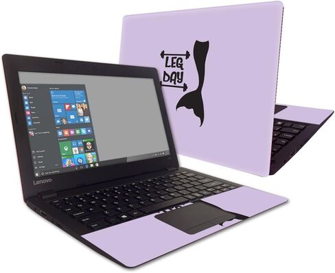 جلد MightySkins متوافق مع Lenovo IdeaPad 100s 11.6 بوصة - يوم ساق حورية البحر | غطاء ملتف من الفينيل واقٍ ومتين وفريد ​​من نوعه | سهل التطبيق والإزالة وتغيير الأنماط | صنع في الولايات المتحدة الأمريكية in Kuwait