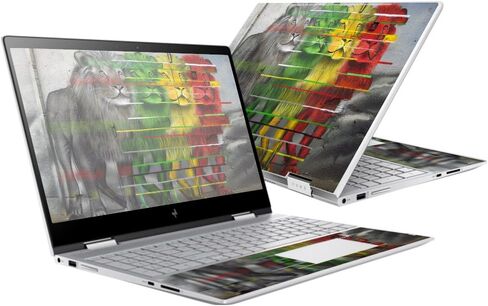 غلاف MightySkins متوافق مع HP Envy x360 15" (2017) - تطور الأسد | غطاء ملتف من الفينيل واقٍ ومتين وفريد ​​من نوعه | سهل التطبيق والإزالة وتغيير الأنماط | صنع في الولايات المتحدة الأمريكية in Kuwait