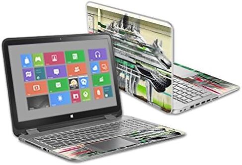 غلاف MightySkins متوافق مع HP Envy x360 مقاس 15.6 بوصة - عائلة الذئب | غطاء ملتف من الفينيل واقٍ ومتين وفريد ​​من نوعه | سهل التطبيق والإزالة وتغيير الأنماط | صنع في الولايات المتحدة الأمريكية in Kuwait