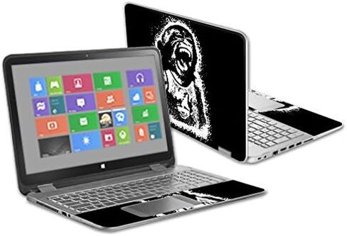MightySkins Skin Compatible with HP Envy x360 15.6" - Monkey Boy | Protective, Durable, and Unique Vinyl Decal wrap Cover | Easy to Apply, Remove, and Change Styles | Made in The USA in Saudi Arabia