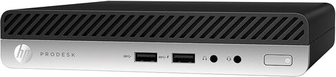 HP ProDesk 400 G5-Mini, Core i5-8500T 2.1GHz, 16GB RAM, 256GB Solid State Drive, Windows 11 Pro 64Bit (Renewed) in Saudi Arabia