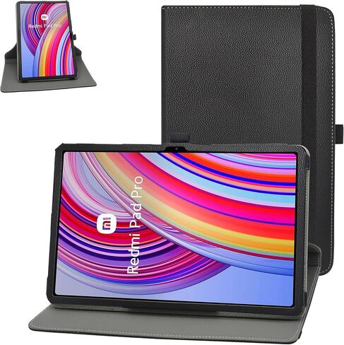MAMA MOUTH for Onn 12.1 Inch Pro Tablet Case,360 Degree Rotary Stand with Cute Pattern Cover for Onn 12.1 Inch Pro (2024 Model:100146663) Tablet(JUST Fit Onn 12.1 2024),Black in Saudi Arabia