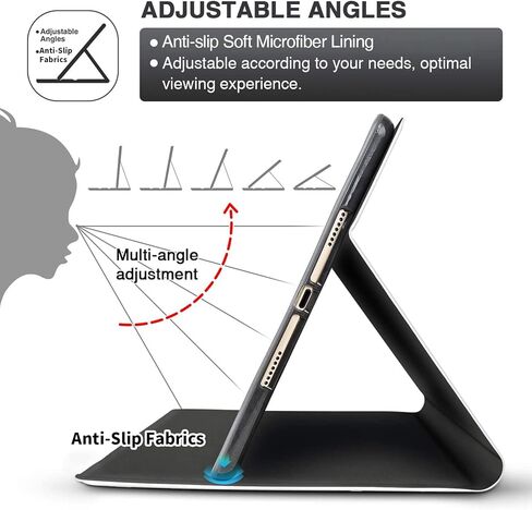 حافظة لجهاز iPad الجيل العاشر 2022 iPad 10.9 بوصة/iPad (A16) الجيل الحادي عشر 11 بوصة (2025) غطاء واقٍ من جلد البولي يوريثان مقاوم للصدمات مع خاصية النوم/الاستيقاظ التلقائي، أرجواني لافندر in Kuwait