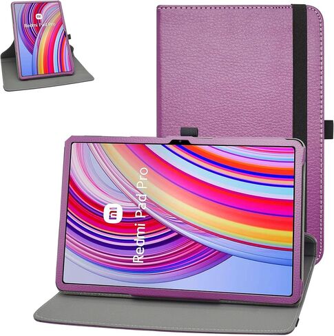 MAMA MOUTH لجهاز Onn 12.1 بوصة Pro Tablet Case، حامل دوار 360 درجة مع غطاء نمط لطيف لجهاز Onn 12.1 بوصة Pro (2024 الموديل: 100146663) الكمبيوتر اللوحي (فقط Fit Onn 12.1 2024)، أسود in Kuwait