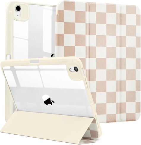 MrARTIST لجهاز iPad Air 11 بوصة حافظة M3/M2 - Air 5th/4th Generation 10.9 بوصة تصميم لطيف للنساء والفتيات Girly Kawaii Aesthetic Kawaii لغطاء Apple Air Tablet مع حامل قلم رصاص، طباعة ليوبارد in Kuwait