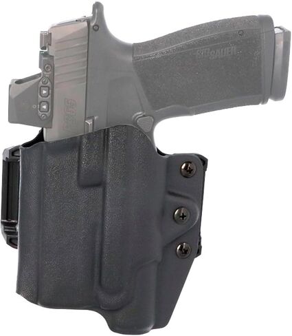 SIG SAUER P365-XMACRO OWB BlackPoint Tactical Light-Bearing Optic-Ready Black Pistol Holster, Belt Loop Attachment, FOXTROT2R Lights & Slide-Mounted Reflex Sight Compatible in Kuwait