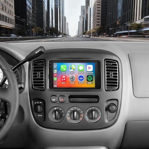 لـ Ford Ranger 1995-2011، Escape 2000-2007 ترقية الراديو، نظام ستيريو CPU 8core شبكة 4G، شاشة QLED تعمل باللمس، Carplay وAndroid Auto، كاميرا احتياطية مجانية in Kuwait