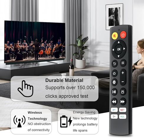 بديل متوافق مع جميع أجهزة التلفاز الذكية Insignia Toshiba مع 4 أزرار اختصار (بدون وظيفة صوتية) in Kuwait