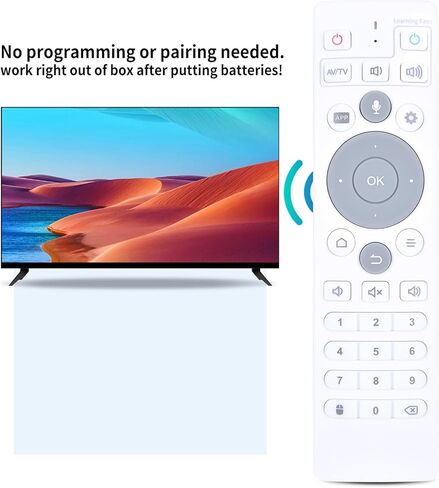 بديل PZL لجهاز التحكم عن بعد Ubox TV Set-Top Box مع وظيفة الصوت، متوافق مع Ubox10 Ubox11 Ubox12 UB11 UB10 UB12 in Kuwait