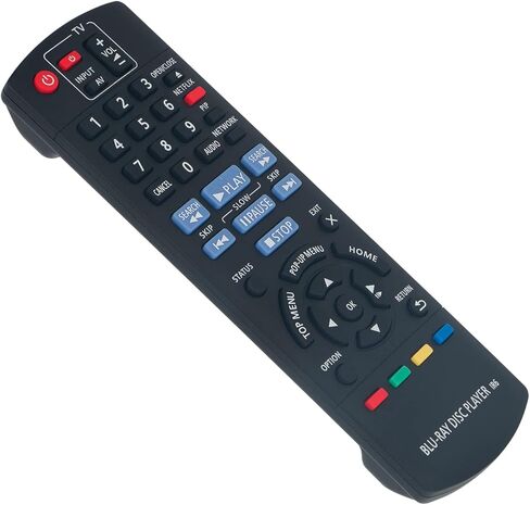 Allimity N2QAYB000739 Replaced Remote Control Fit for PANASONIC BLU-RAY DISC Player DMP-BD87 DMPBD77EBK DMP-BD871 DMPBD77 DMP-BD77 in Saudi Arabia