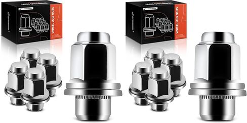 صواميل عجلة A-Premium M12-1.50 متوافقة مع Toyota Camry RAV4 Prius Corolla Chrysler Sebring Lexus RX330 RX350 RX400h مجموعة 20 قطعة أمامية وخلفية in Kuwait