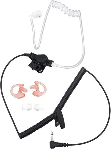 Police Law Enforcement Radio Earpiece - 3.5mm 1 Pin Ear Piece for Police Radios,Listen Only Earpiece,Single Pin Earpiece for Law Enforcement (1 PC) in Saudi Arabia
