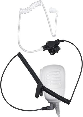Police Law Enforcement Radio Earpiece - 3.5mm 1 Pin Ear Piece for Police Radios,Listen Only Earpiece,Single Pin Earpiece for Law Enforcement (1 PC) in Saudi Arabia
