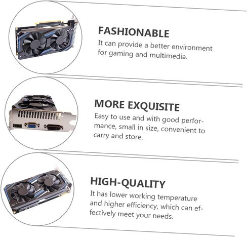 6gb Gddr5 192-bit Graphics Card Desktop Independent Video Card for Gaming and Workstation Pcs Compatible with Pci Express Interface in Saudi Arabia