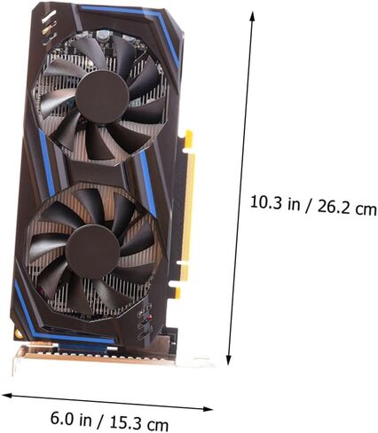 NUOBESTY Gtx550ti 6gb Gddr5 192-bit Independent Computer Graphics Card for Desktop Gaming with Pci Express and High-Speed Memory in Saudi Arabia