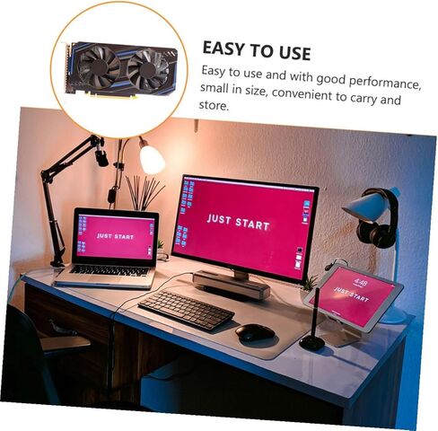 NUOBESTY Gtx550ti 6gb Gddr5 192-bit Independent Computer Graphics Card for Desktop Gaming with Pci Express and High-Speed Memory in Saudi Arabia