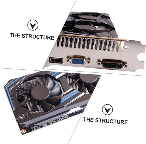 NUOBESTY Gtx550ti 6gb Gddr5 192-bit Independent Computer Graphics Card for Desktop Gaming with Pci Express and High-Speed Memory in Saudi Arabia