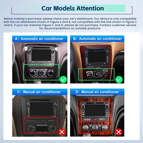 [8Core 4+64GB] راديو سيارة Android 15 لسيارة شيفروليه تشيفي ترافيرس LT 2013-2017/Buick Enclave 2013-2017 مع Carplay Android Auto، شاشة لمس عالية الدقة 9 بوصة مع نظام تحديد المواقع واي فاي بلوتوث FM/RDS SWC in Kuwait