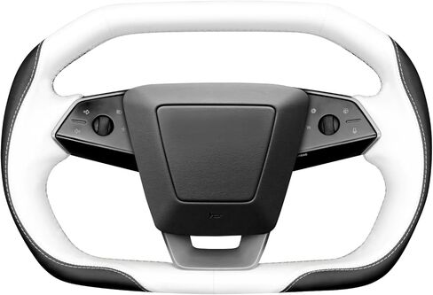 MEWANT Stitching Steering Wheel Cover for Tesla Cybertruck 2023-2024 Steering Wheel Wrap Cybertruck Interior Accessory in Saudi Arabia
